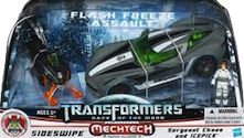 Movie DOTM Flash Freeze Assault Set (Sideswipe with Sergeant Chaos & Icepick)