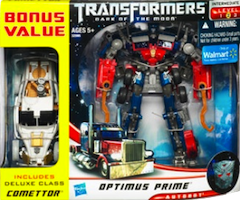 Transformers 3 Dark of the Moon Optimus Prime with Comettor