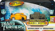 Movie DOTM Bumblebee vs Megatron (Robo Power Bash Bots)