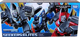 Takara - United UN-exclusive Seekers: Elites w/ Dirge, Ramjet and Thrust (China Market)