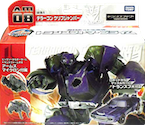 Transformers Prime (Arms Micron - Takara) AM-08 Terrorcon Cliffjumper with Jida