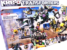 Transformers Kre-O Destruction Site Devastator (Scrapper, Drillbit, Scavenger, Hightower)