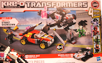 Kre-O Street Showdown (Kre-O Knock Out vs. Wheeljack)