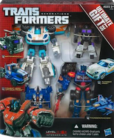 Generations Ultimate Gift Set: Combat Hero Optimus Prime, Autobot Jazz, Motorbreath, Thundercracker