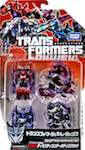 Takara - Generations TG-16 Decepticon Datadisc Set (Frenzy, Ratbat, Ravage, Rumble)