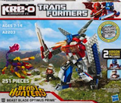 Transformers Kre-O Beast Blade Optimus Prime (Kre-O)