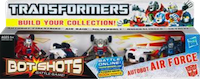 Bot Shots Autobot Air Force: Silverbolt, Quicksilver, Firestrike, Skydive, Air Raid