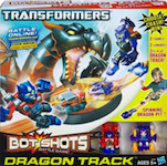 Transformers Bot Shots Dragon Track Set: Optimus Prime, Megatron