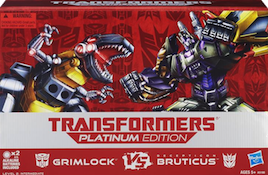 Platinum Edition Grimlock vs Bruticus (Onslaught, Blast Off, Vortex, Brawl, Swindle)