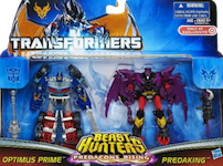 Transformers Prime Predacons Rising: Commander 2-pack, Optimus Prime, Predaking