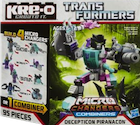 Transformers Kre-O Piranacon (Decepticon Nautilator, Overbite, Decepticon Snaptrap and Tentakil), (Kre-O Microchanger Combiners)