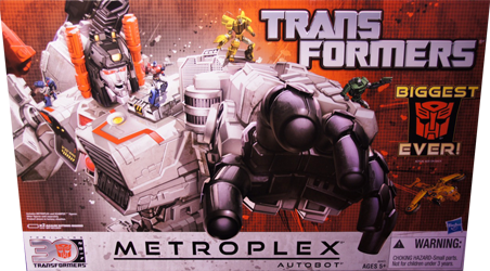 Transformers Generations Metroplex (Fall of Cybertron, with Scamper)