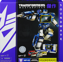 Masterpiece Masterpiece Soundwave, w/ Rumble, Laserbeak, Frenzy, Ravage, Buzzsaw