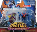 TF Prime Predacons Rising: Legion 2-Pack, Smokescreen, Cincersaur