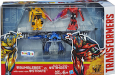 Transformers 4 Age of Extinction Bumblebee vs. Stinger with Strafe