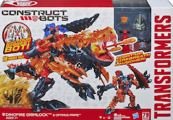 Construct-Bots Dinofire Grimlock - Construct-Bots