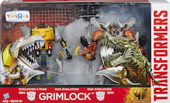 Transformers 4 Age of Extinction Evolution Grimlock 2-Pack