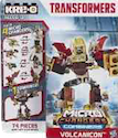 Transformers Kre-O Volcanicon (Combined form of: Farside, Liftoff, Lugmutt, Power Surge)