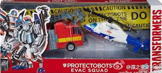 Transformers (2014) Protectobots Evac Squad two-pack (Protectobot Hot Spot, Protectobot Blades)