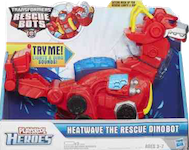 Transformers Rescue Bots Heatwave the Rescue Dinobot (Electronic toys)