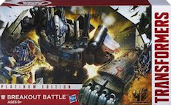 Transformers Platinum Edition Breakout Battle ("Farmageddon") - Optimus Prime, Crankcase, Rollbar