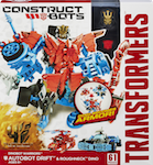 Construct-Bots Drift with Roughneck - Construct-Bots Dinobot Warriors