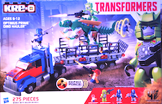 Transformers Kre-O Optimus Prime Dino Hauler (Kre-O, with Ratchet)