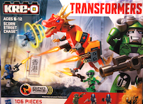 Transformers Kre-O Scorn Street Chase (Kre-O with Crosshairs)