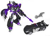 Transformers Timelines (BotCon) Barricade with Frenzy (TFCC)