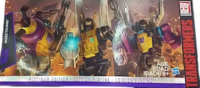 Transformers Generations Insecticons (Platinum: Bombshell, Kickback, Shrapnel)