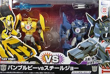 Takara - Adventure TAVVS-01 Bumblebee vs Steeljaw