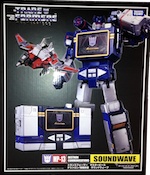 Takara - Masterpiece MP-13 Soundwave with Condor (Takara Masterpiece Soundwave with Laserbeak)