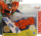 Transformers Robots In Disguise (2015-) Optimus Prime (1-step, Mini-Con Weaponizers)