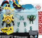 Transformers Robots In Disguise (2015-) Bumblebee vs. Major Mayhem