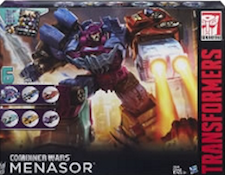 Transformers Generations G2 Menasor (Blackjack, Brake Neck, Breakdown, Dead End, Dragstrip, Motormaster)
