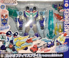 Takara - Transformers Adventure TAV61 God Optimus Prime Micron Set