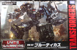 Unite Warriors (Takara) UW-07 Bruticus (Blast Off, Onslaught, Swindle, Brawl, and Vortex)