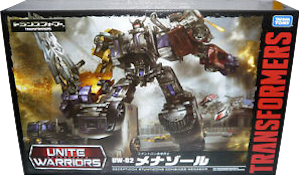 Unite Warriors (Takara) UW-02 Menasor (Dead End, Motormaster, Breakdown, Dragstrip, Wildrider)