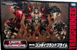 Takara - Unite Warriors UW-05 Convoy Grand Prime (Sunstreaker, Ironhide, Prowl, Mirage, Optimus Prime)