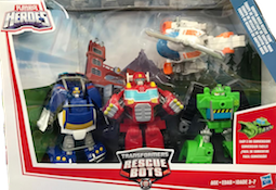 Transformers Rescue Bots Griffin Rock Rescue Team (Heatwave, Blades, Boulder, Chase)