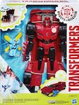 Transformers Robots In Disguise (2015-) Sideswipe with Mini-Con Windstrike (Power Heroes)