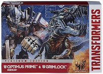 Platinum Edition Voyager Optimus Prime & Grimlock Platinum Edition - Age of Extinction