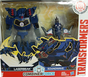 Transformers Robots In Disguise (2015-) Soundwave w/ Laserbeak (Activator Combiners)