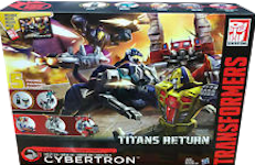 Generations Siege on Cybertron - Series Pack with Ginrai (Takara's Powermaster Optimus Prime), Energon Tidal Wave, Metalhawk, and Decepticon Clone Pounce