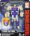 Transformers Generations Blitzwing w/ Hazard