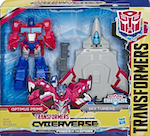 Transformers Cyberverse (2018-) Optimus Prime & Sky Turbine