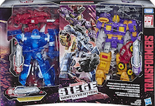 Generations Fan Vote 3-Pack Holo Mirage, Powerdasher Aragon, Decepticon Impactor