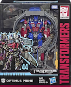 Studio Series 44 Optimus Prime (DotM w/ trailer/weapons rack jet pack)