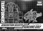 Takara - Generation Selects TT-GS04 Gulf (Seacon, Skalor)