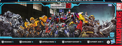 Studio Series 15th Anniversary Multipack (Bumblebee, Ironhide, Optimus Prime, Autobot Ratchet & Autobot Jazz)